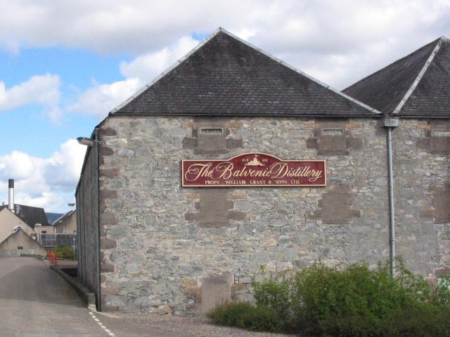 Balvenie Distillery in Dufftown