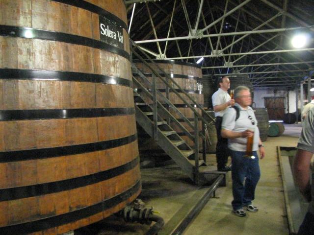 Solera Fass bei Glenfiddich