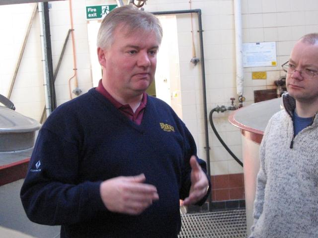 Distillery Manager Alan McConnochie bei Benriach
