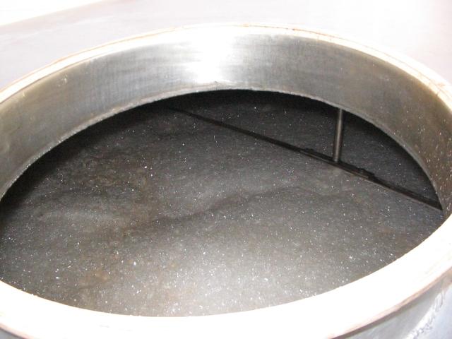 Blick in eine Washback der Benriach Distillery