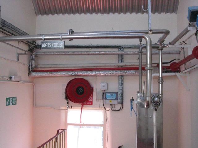 Wortcooler der Benriach Distillery