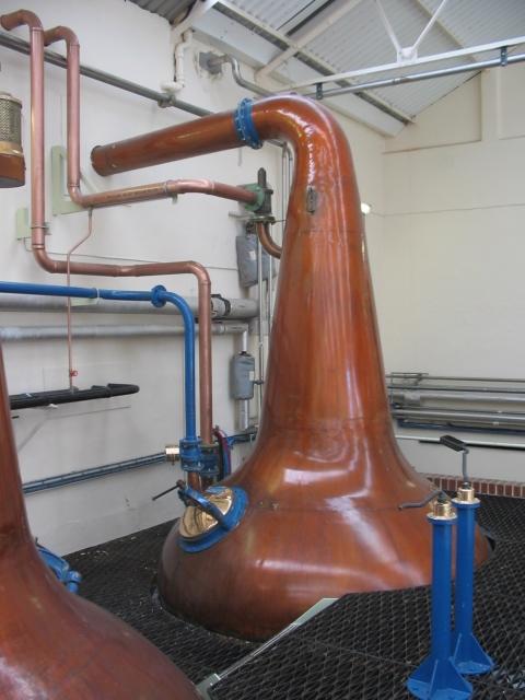 Weitere Brennblase der Benrinnes Distillery