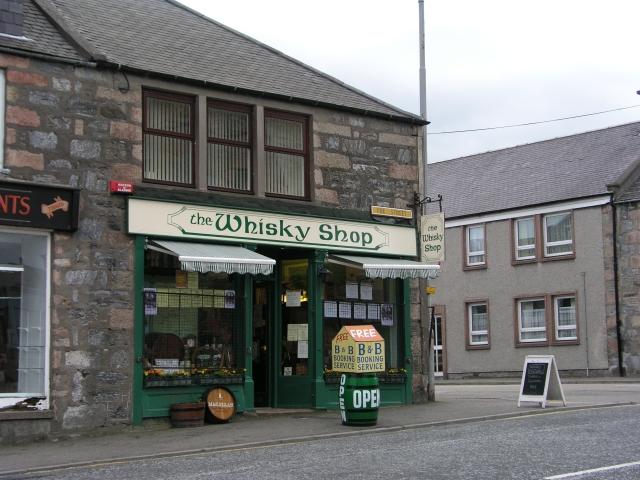 Whisky Shop in Dufftown