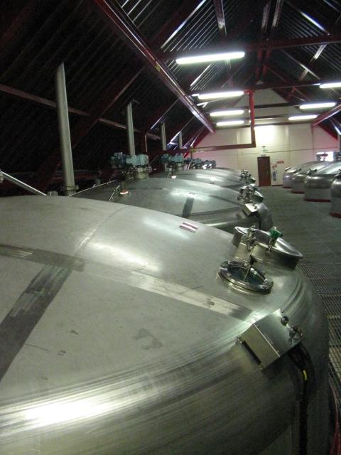 Washbacks der Dufftown Distillery