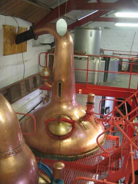 Wash Still der Edradour Distillery