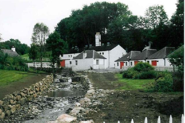 Gewässer in der Umgebung der Edradour Distillery