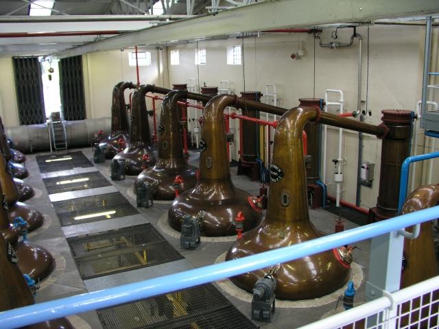 Weitere Brennblasen der Glenfiddich Distillery