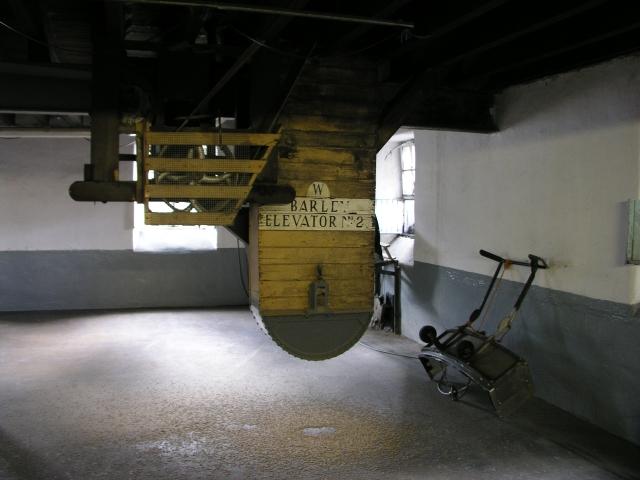 Barley Elevator in der Balvenie Mälzerei