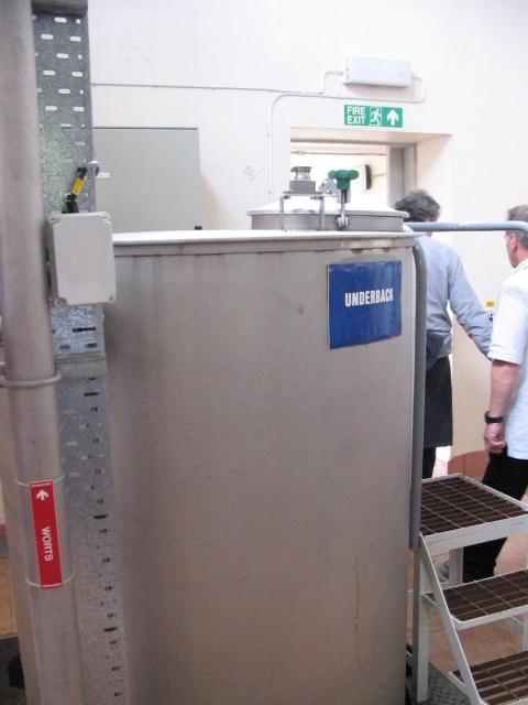 Underback der Mortlach Distillery