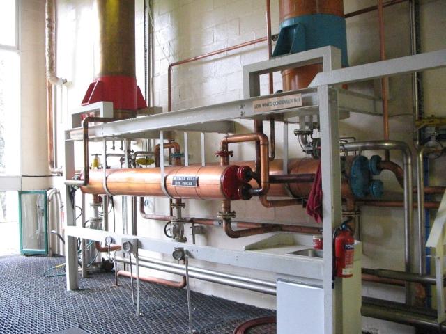 Low Wines Condenser No. 1 der Tomintoul Distillery